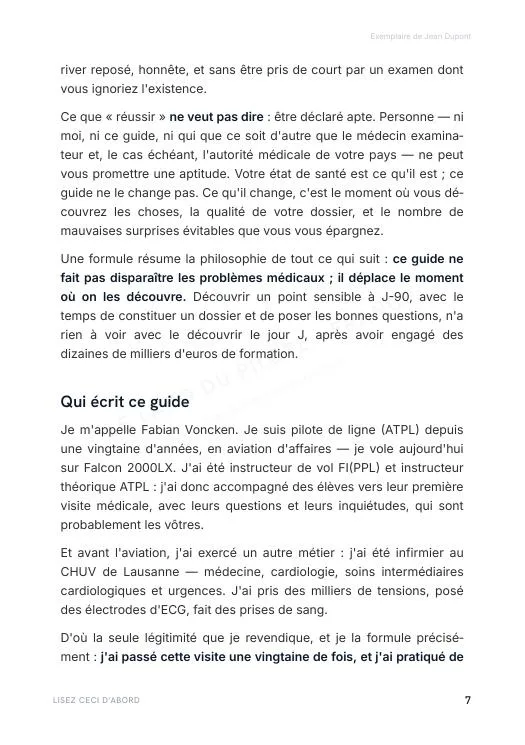 Premières pages : qui écrit ce guide